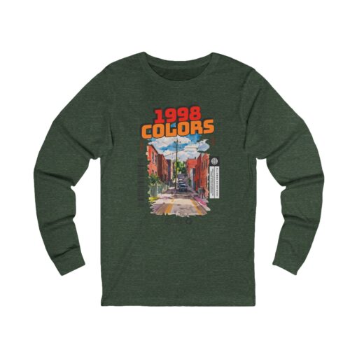 1998 Colors Unisex Jersey Long Sleeve Tee - Image 5
