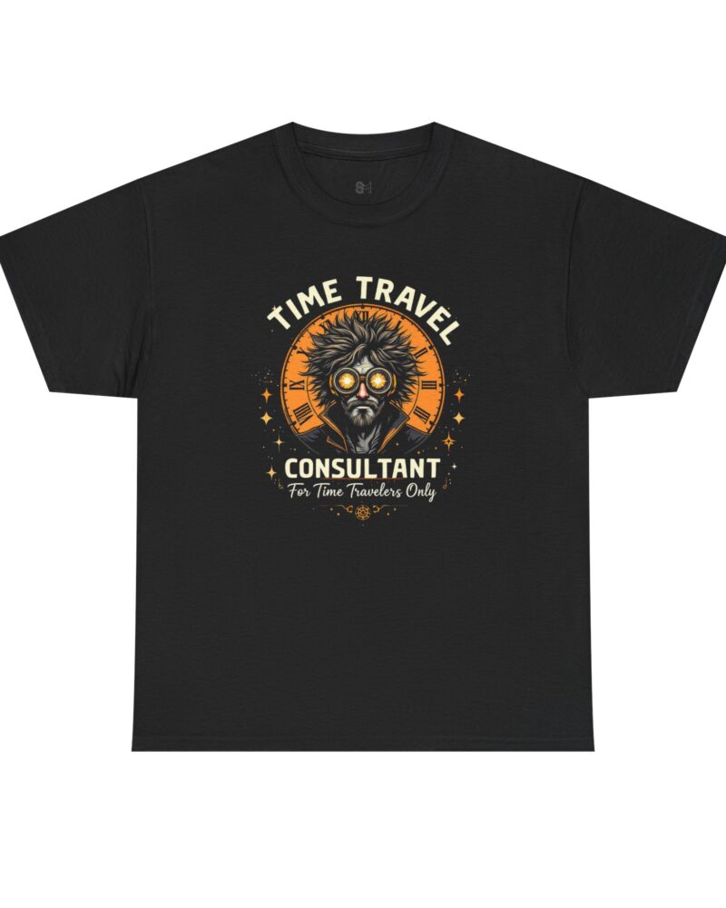 Time travel Unisex Heavy Cotton Tee