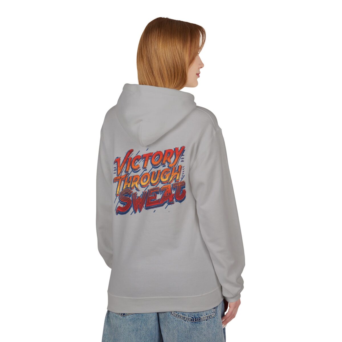 Victory through sweats Unisex Midweight Softstyle Fleece Hoodie - Image 8