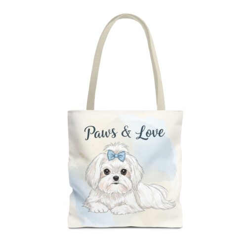 Paws & Love Dog Tote Bag - Cute Pet Lover's Carryall - Image 17