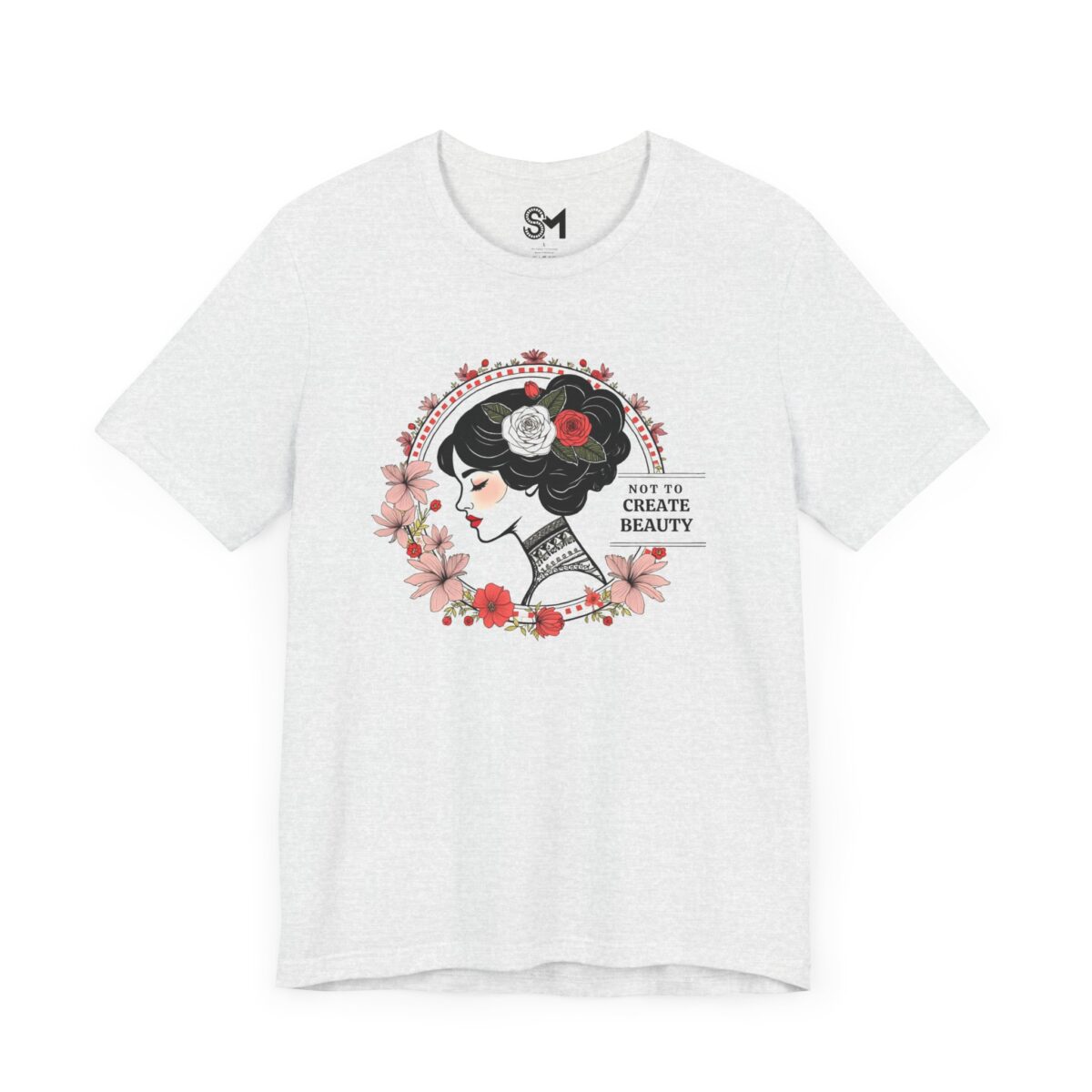 Not to create beauty Unisex Jersey Short Sleeve Tee - Image 15