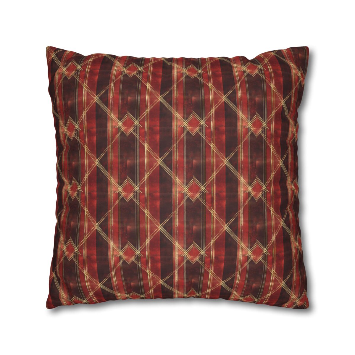 Sparkly red hues Faux Suede Square Pillowcase - Image 15