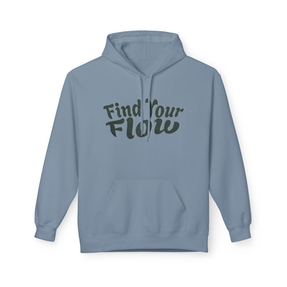 Find your flow Unisex Midweight Softstyle Fleece Hoodie - Image 29