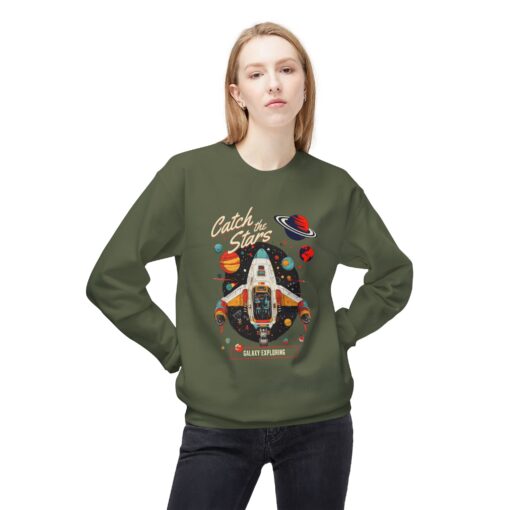 Catch the stars Unisex Midweight Softstyle Fleece Crewneck Sweatshirt - Image 7