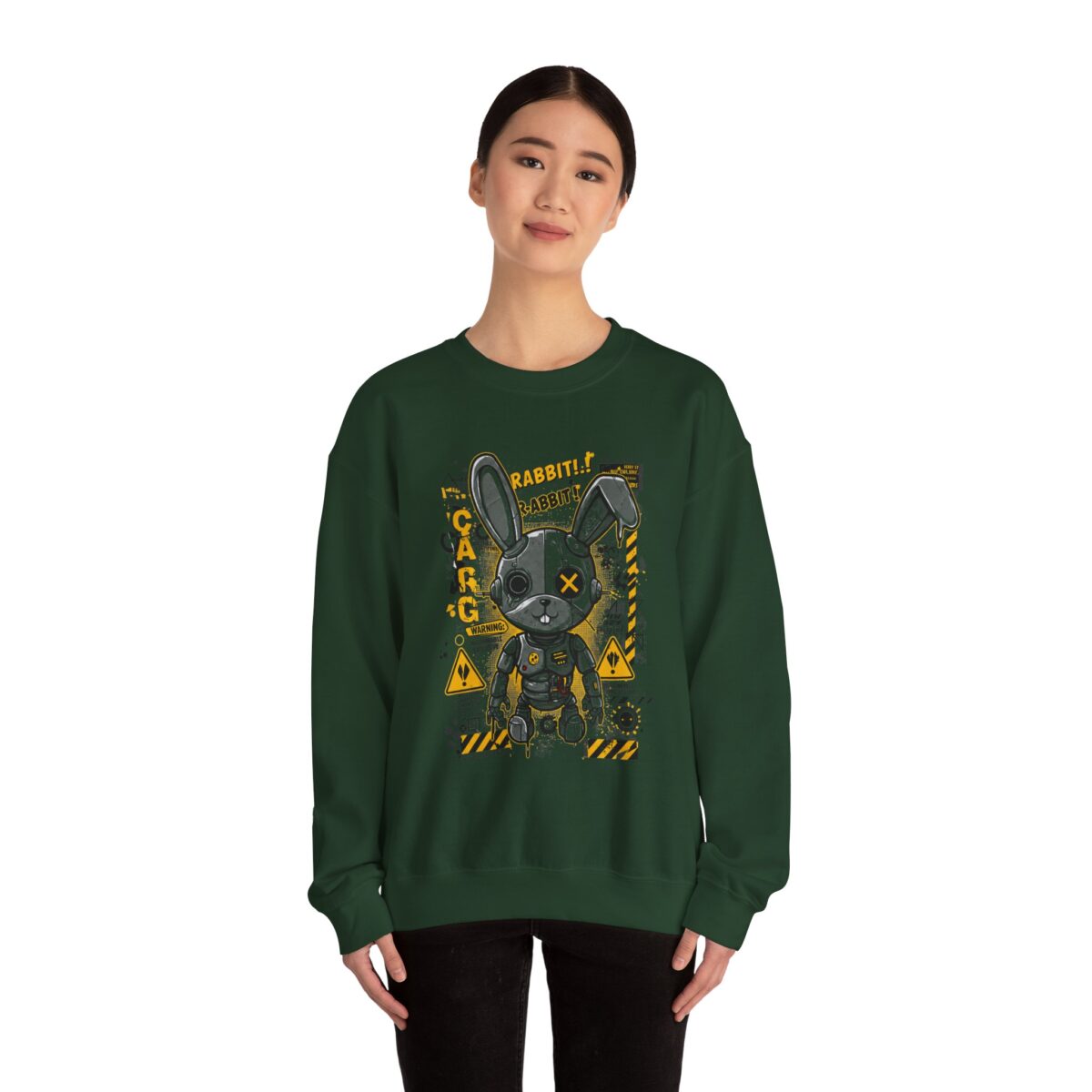 Rabbit Unisex Heavy Blend™ Crewneck Sweatshirt - Image 16