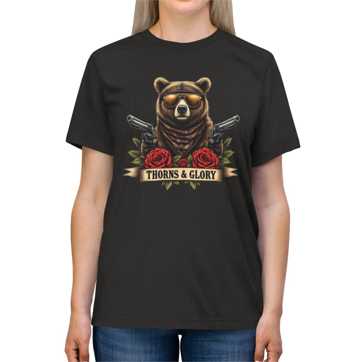 THORNS & GLORY Unisex Triblend Tee - Image 3