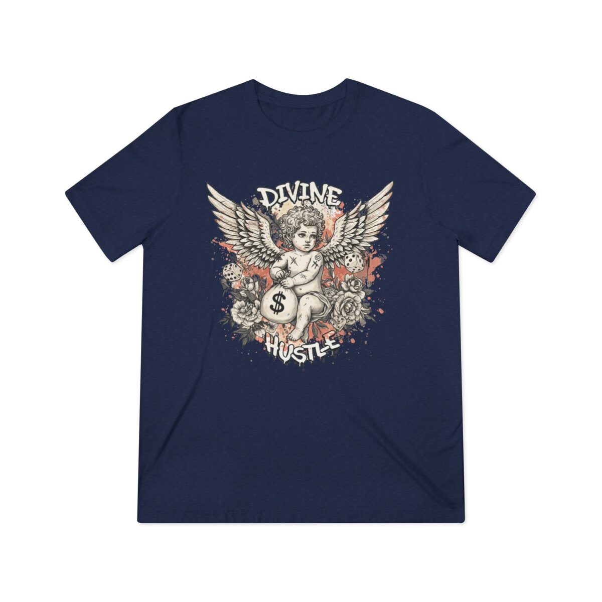 Devine hustle Unisex Triblend Tee - Image 13