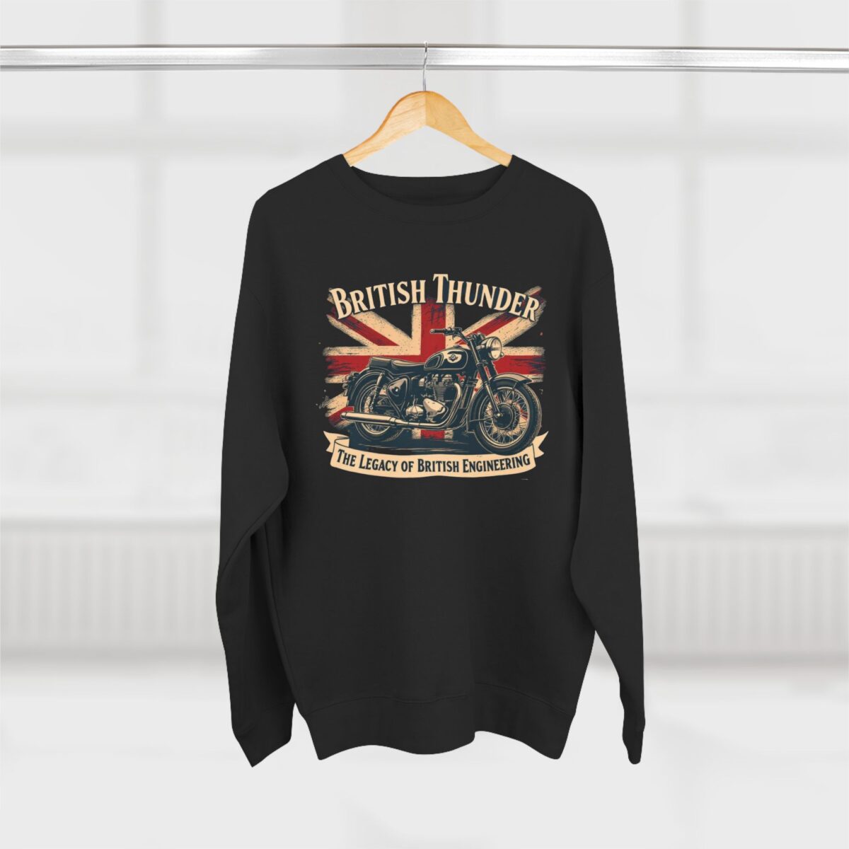 British thunder Unisex Crewneck Sweatshirt - Image 8