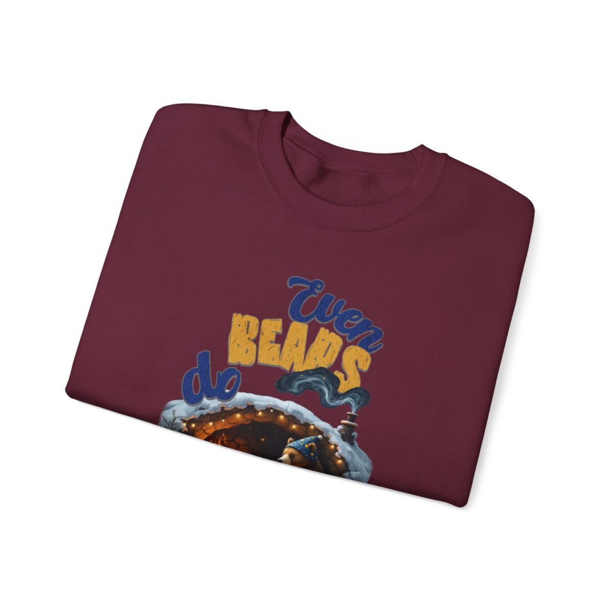 Even bears do reading Unisex Heavy Blend™ Crewneck Sweatshirt - Image 15