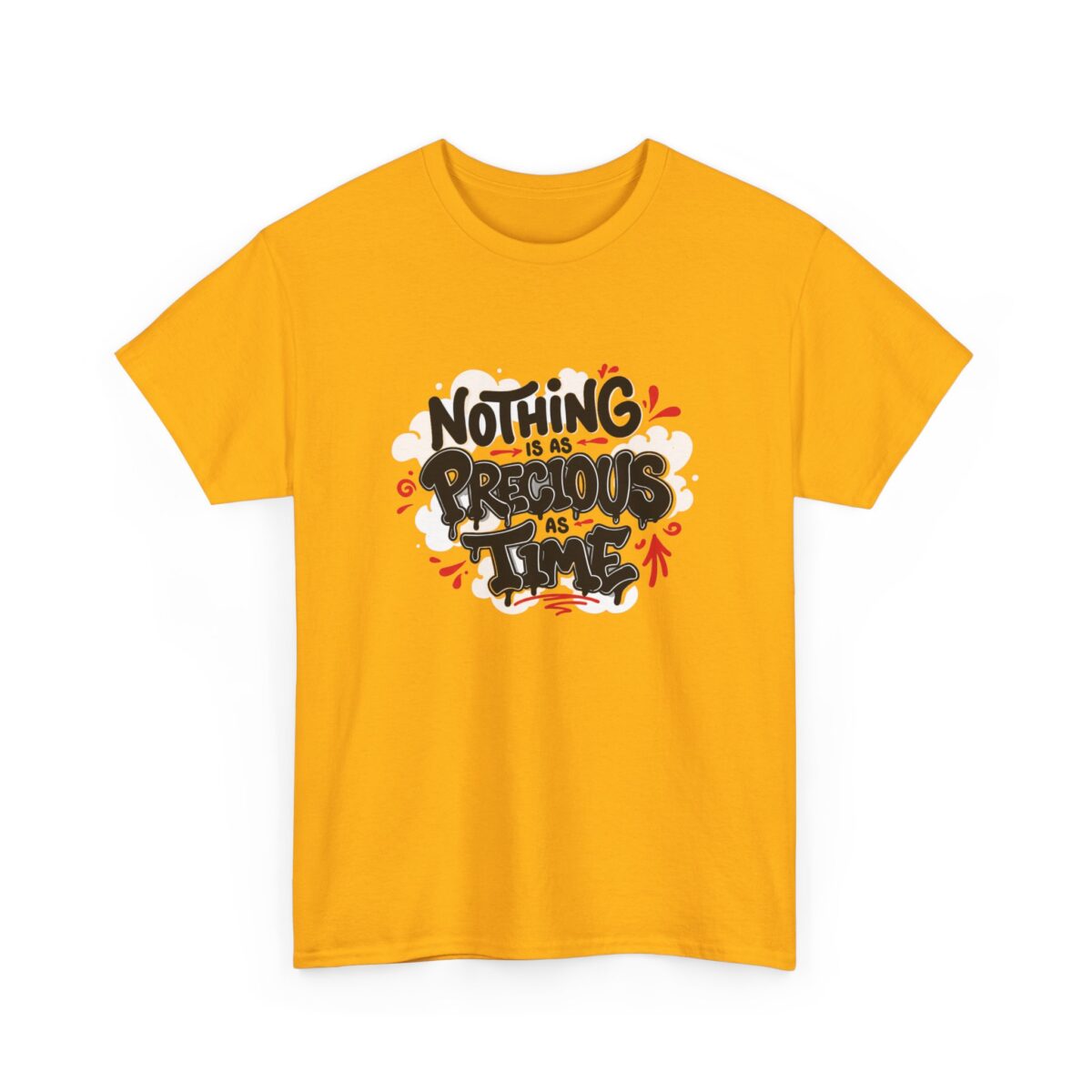 Nothing is as Precious as Time Unisex Heavy Cotton Tee - Image 19