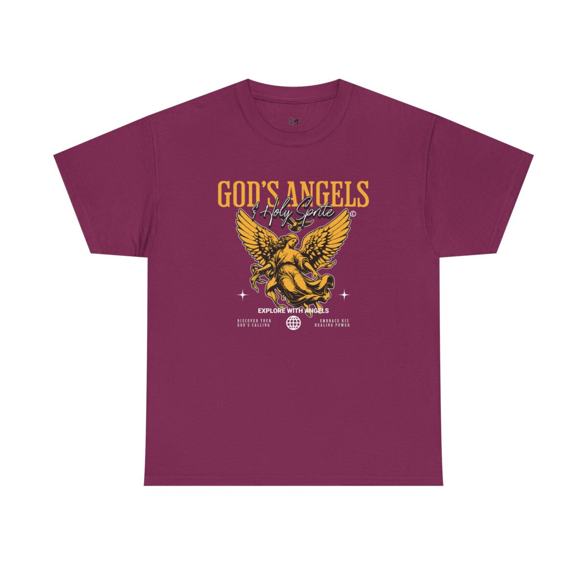 God's angels Unisex Heavy Cotton Tee - Image 41