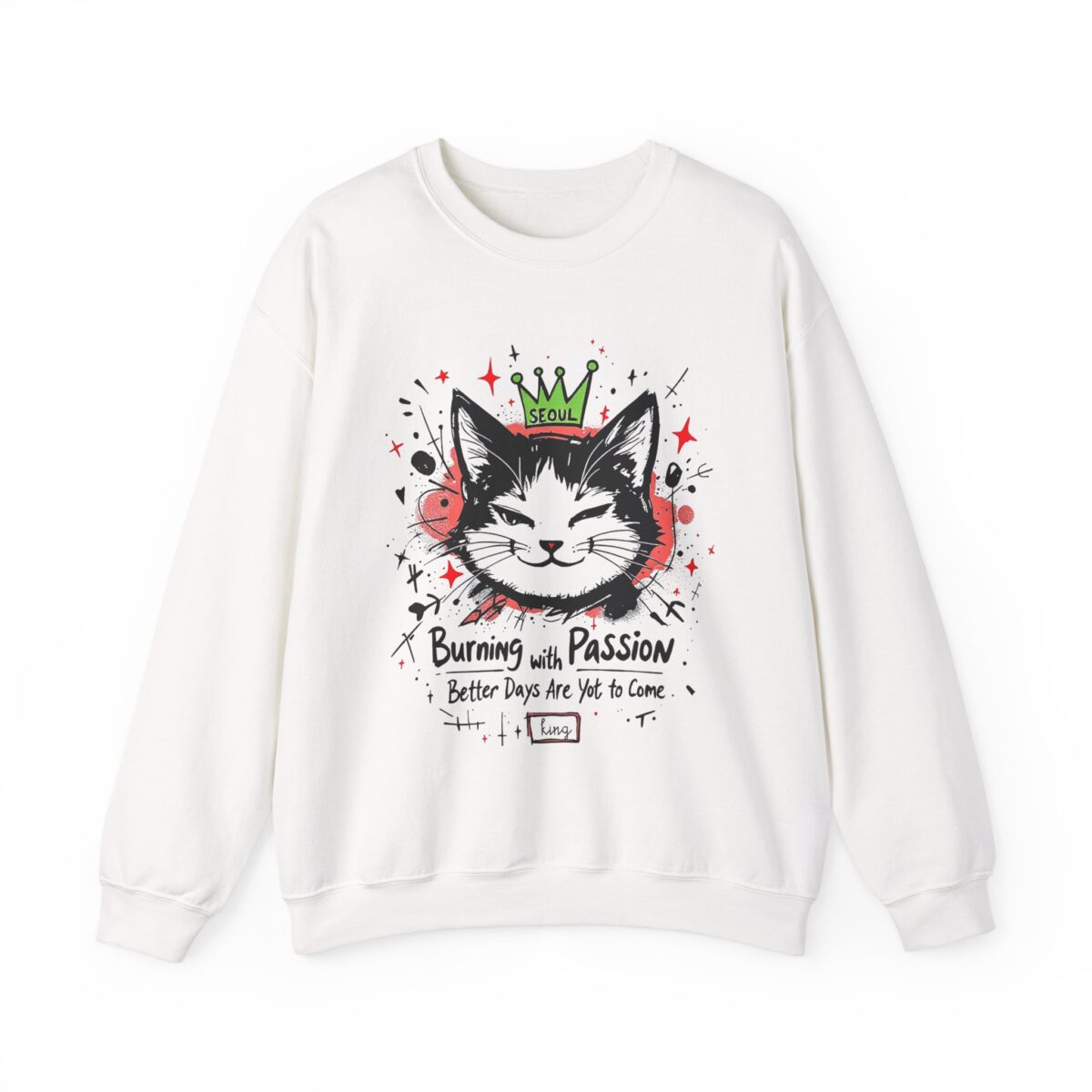 Better days are yet to come Unisex Heavy Blend™ Crewneck Sweatshirt