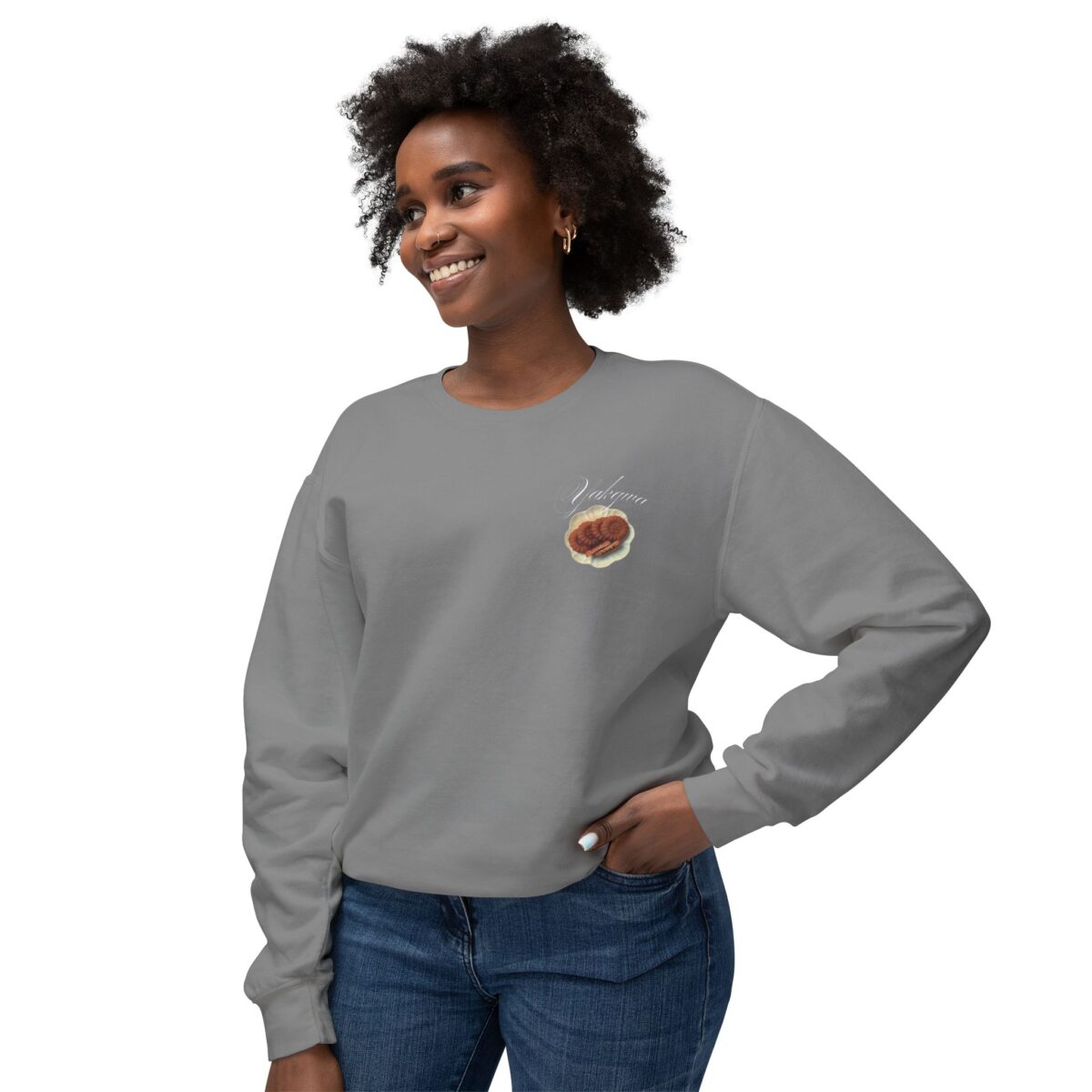 How to make Yakgwa Unisex Lightweight Crewneck Sweatshirt - Image 15