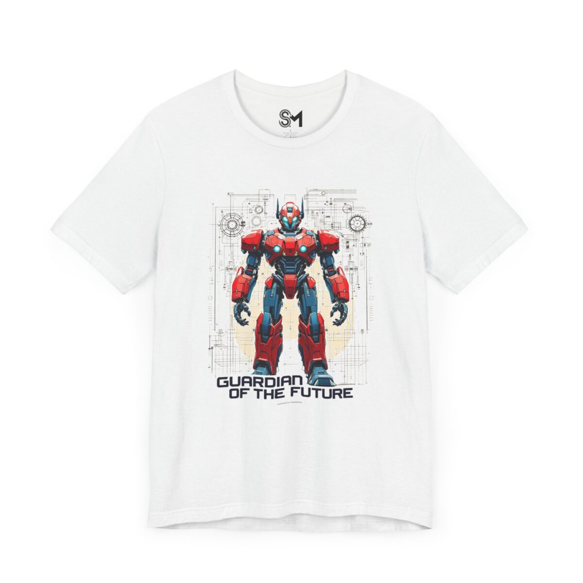 Guardian of the Future Unisex Jersey Short Sleeve Tee - Image 3