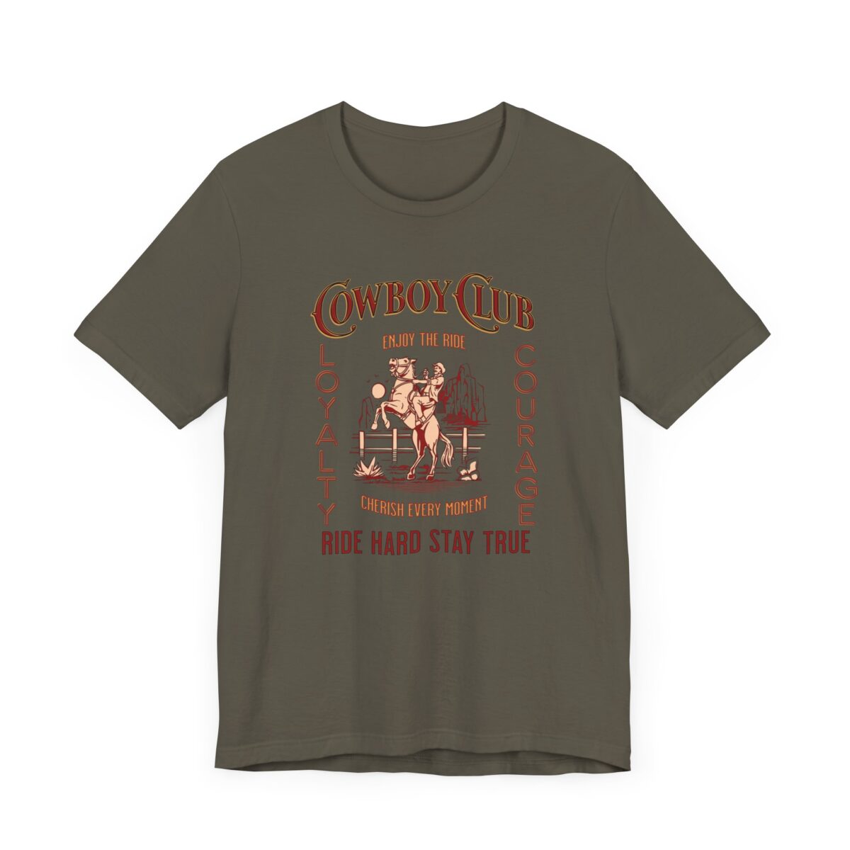 Cowboy club Unisex Jersey Short Sleeve Tee - Image 19
