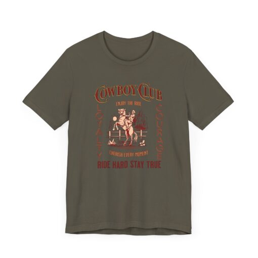 Cowboy club Unisex Jersey Short Sleeve Tee - Image 19