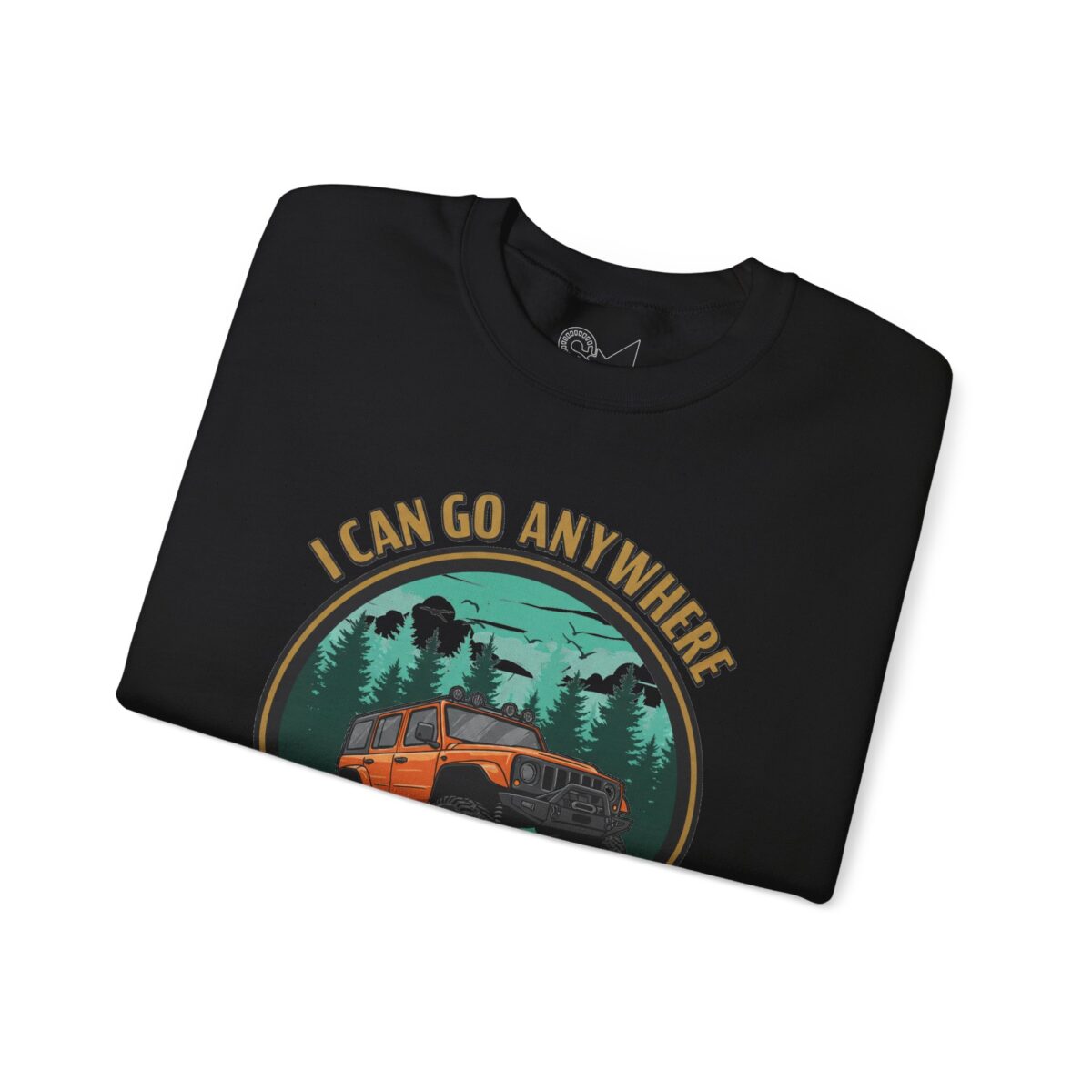 I can go anywhere Unisex Heavy Blend™ Crewneck Sweatshirt - Image 11
