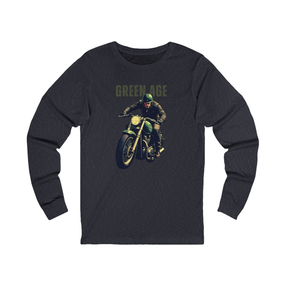 Green Age Unisex Jersey Long Sleeve Tee - Image 5
