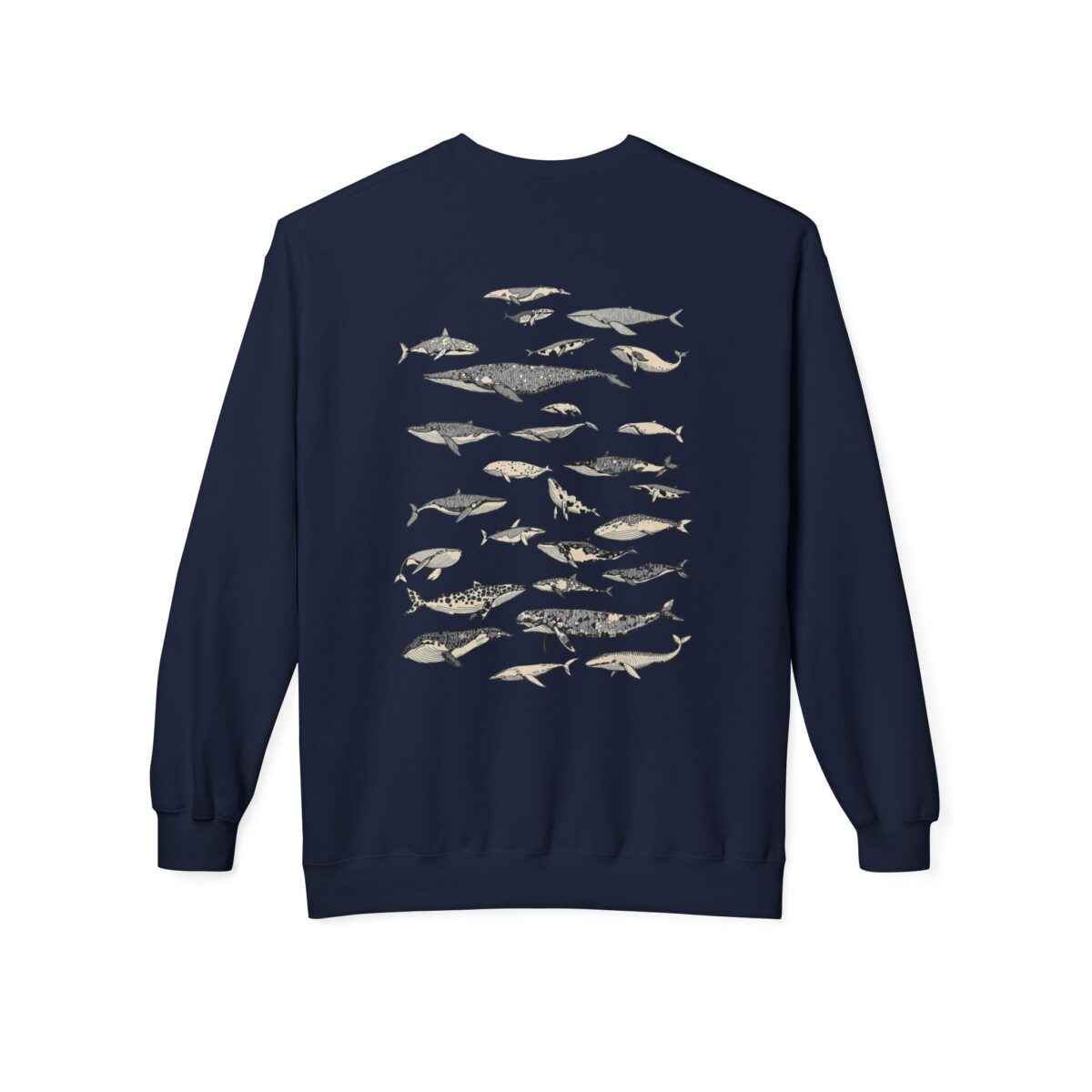 For Whales Unisex Midweight Softstyle Fleece Crewneck Sweatshirt - Image 22