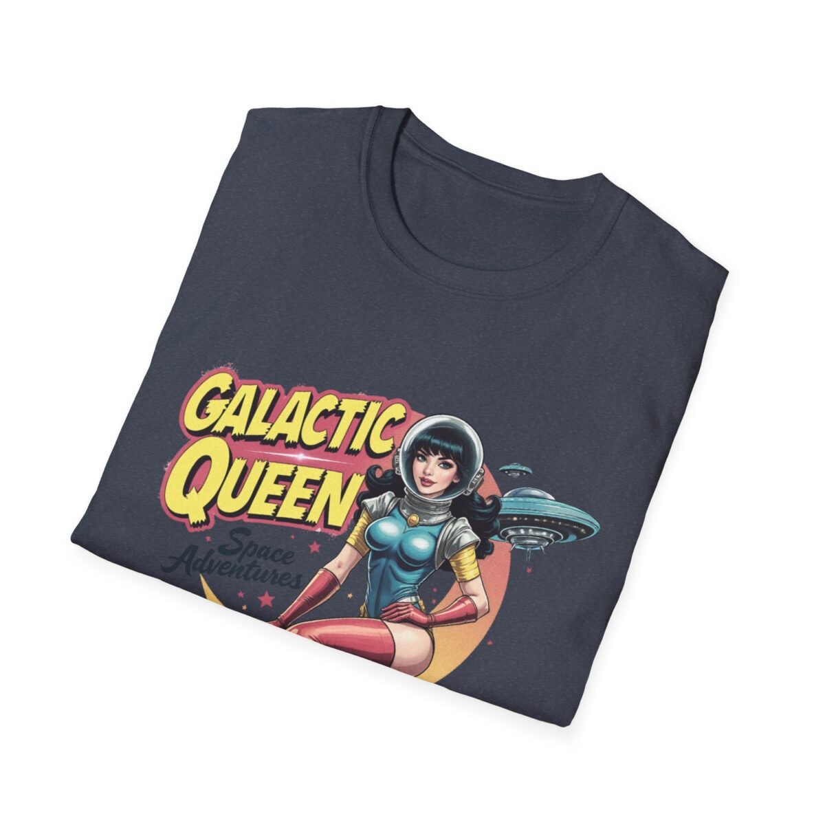Galactic Queen Graphic T-Shirt – Fun Space Adventures for Cosmic Dreamers - Image 20