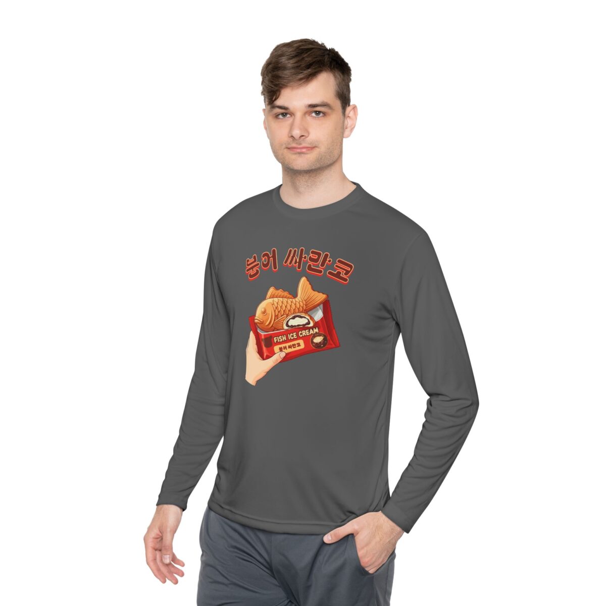 Boongeo Samanco Unisex Lightweight Long Sleeve Tee - Image 7