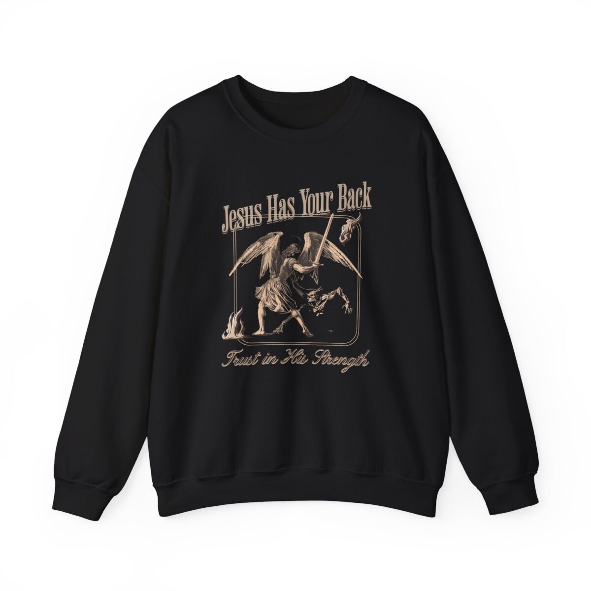 Jeseu has your back Unisex Heavy Blend™ Crewneck Sweatshirt