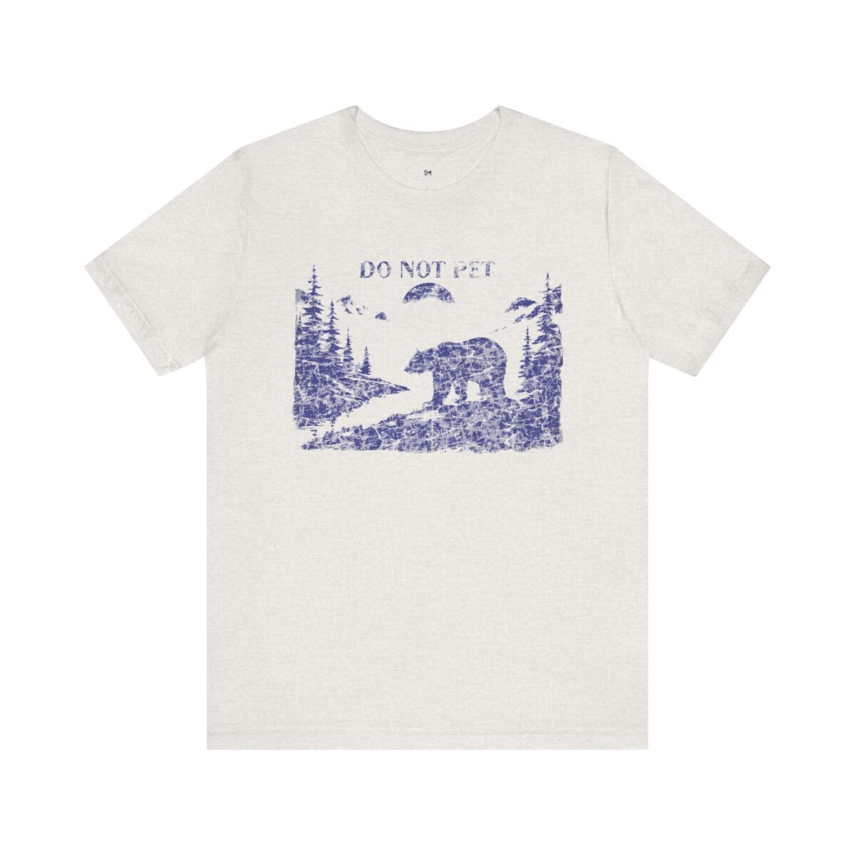 Adventure Awaits Bear Tee - Do Not Pet Graphic Unisex Jersey Short Sleeve T-Shirt - Image 9