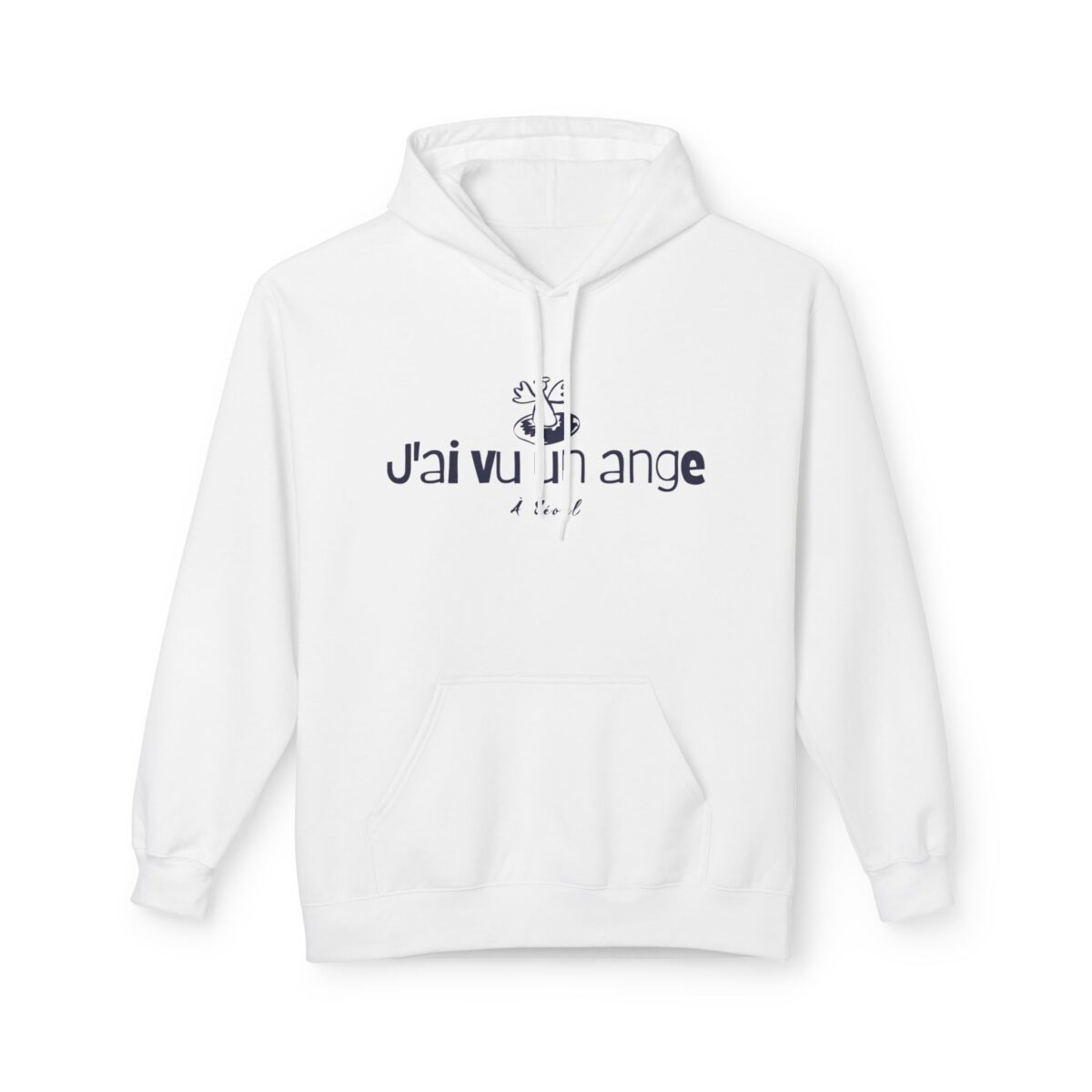 I saw an angel Unisex Midweight Softstyle Fleece Hoodie