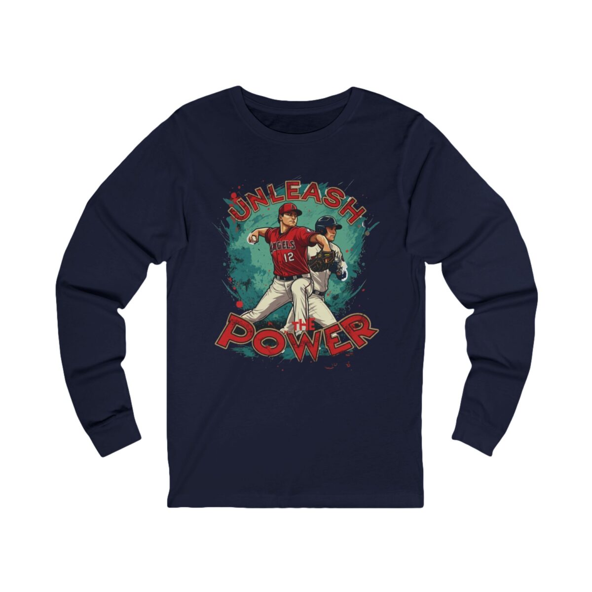 Unleash the power Unisex Jersey Long Sleeve Tee - Image 17