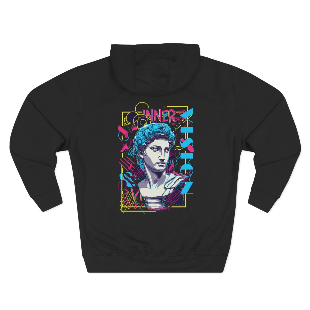 Inner vision Three-Panel Fleece Hoodie - Image 6