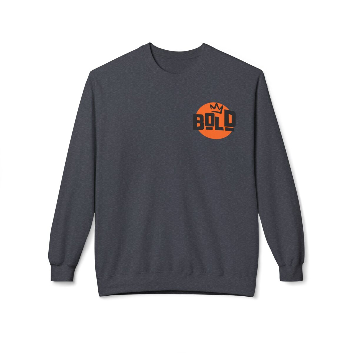 Big Bold Unisex Midweight Softstyle Fleece Crewneck Sweatshirt - Image 25