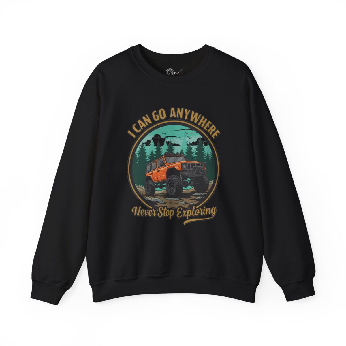 I can go anywhere Unisex Heavy Blend™ Crewneck Sweatshirt - Image 9