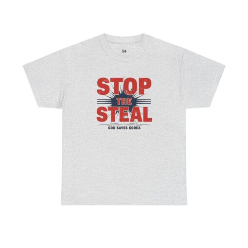 Stop the steal Unisex Heavy Cotton Tee - Image 5