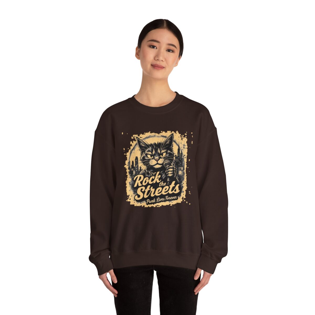 Rock the Streets Unisex Heavy Blend™ Crewneck Sweatshirt - Image 16
