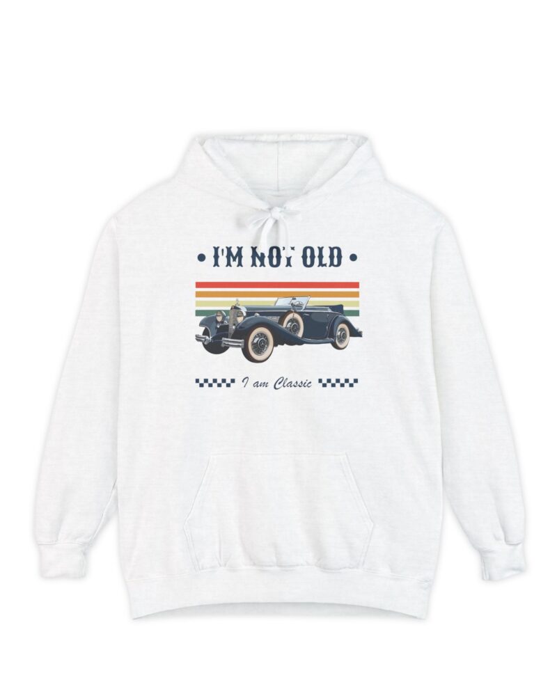 I am Classic Unisex Garment-Dyed Hoodie