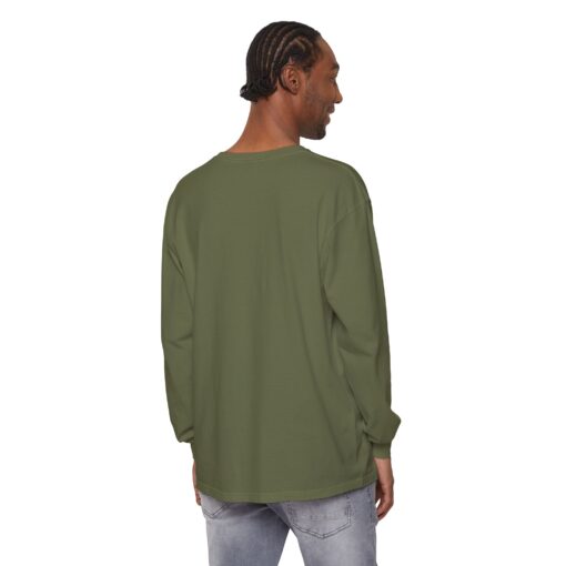 Something amazing is just around the corner! Unisex Garment-dyed Long Sleeve T-Shirt - Image 8