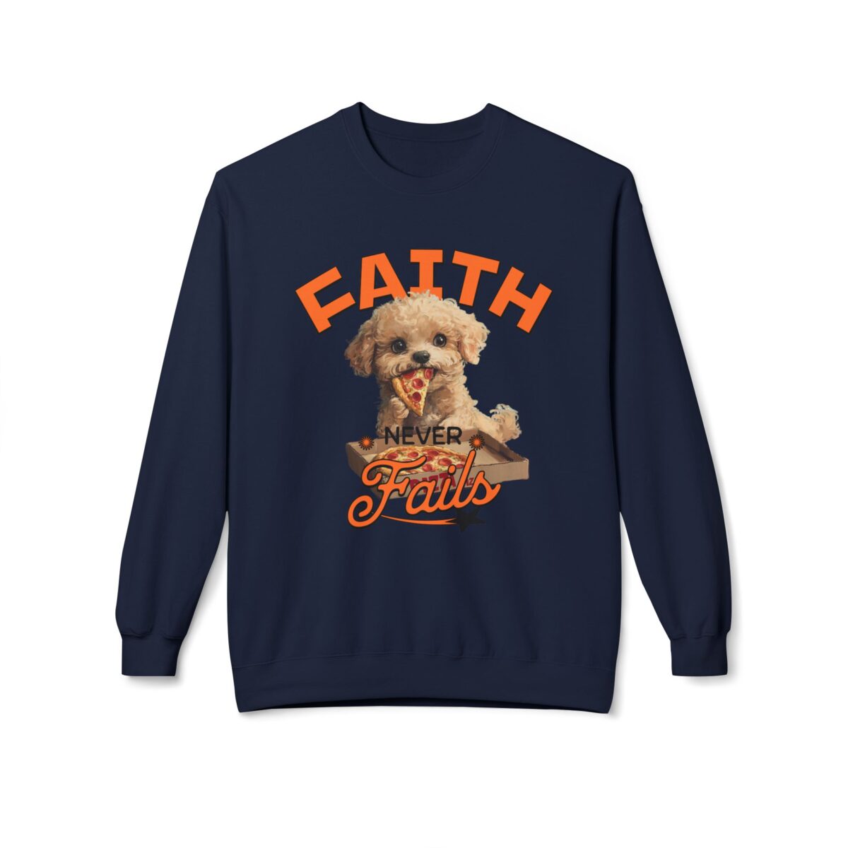 Faith never fails Unisex Midweight Softstyle Fleece Crewneck Sweatshirt - Image 45