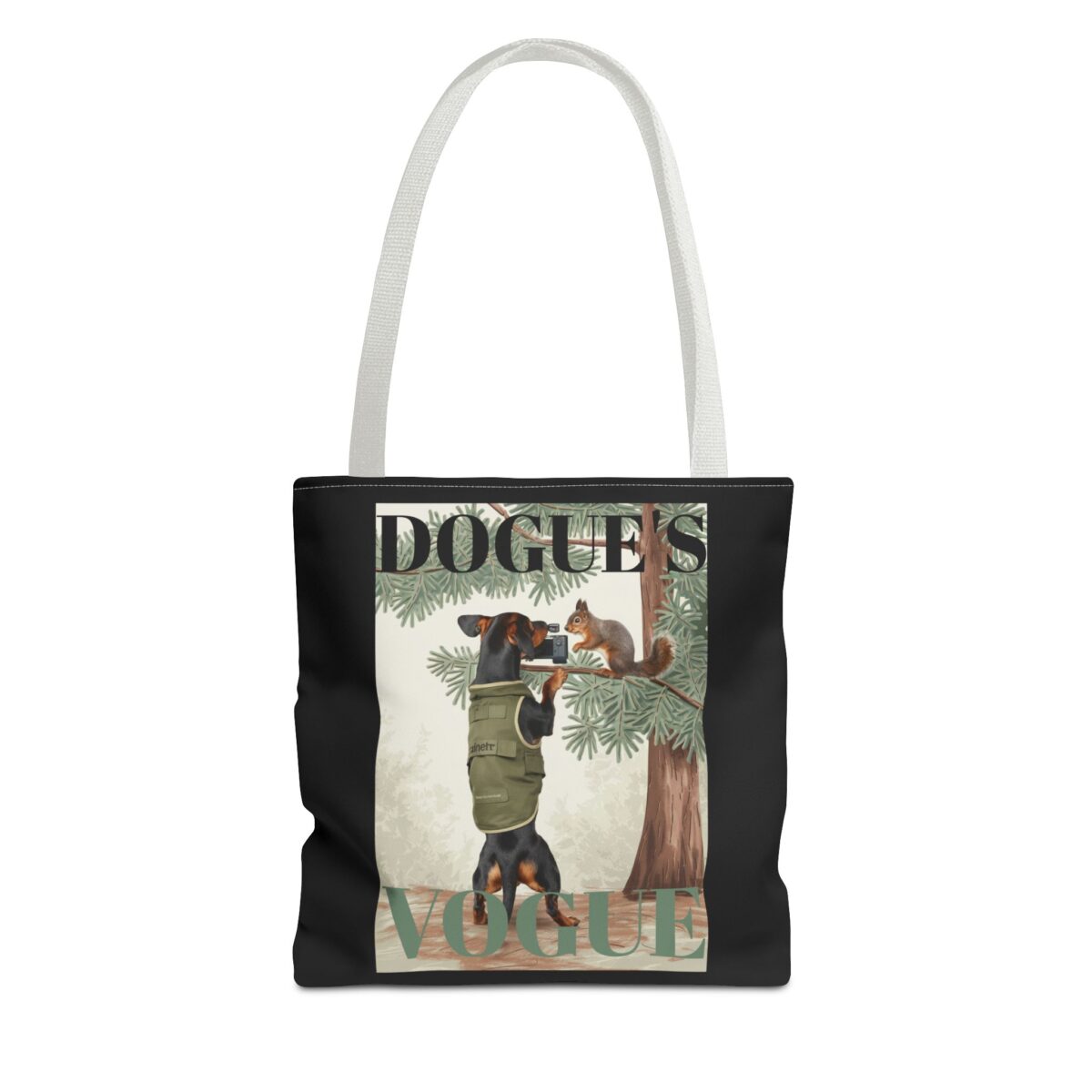Dogue's Vogue Tote Bag (AOP) - Image 25