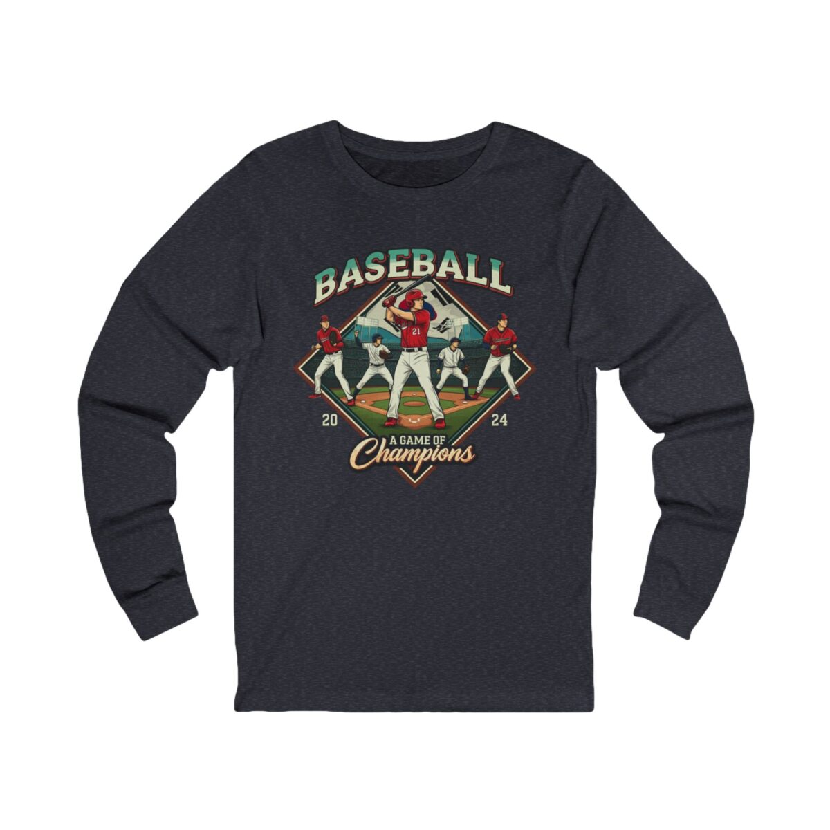 A GAME OF CHAMPIONS Unisex Jersey Long Sleeve Tee - Image 15