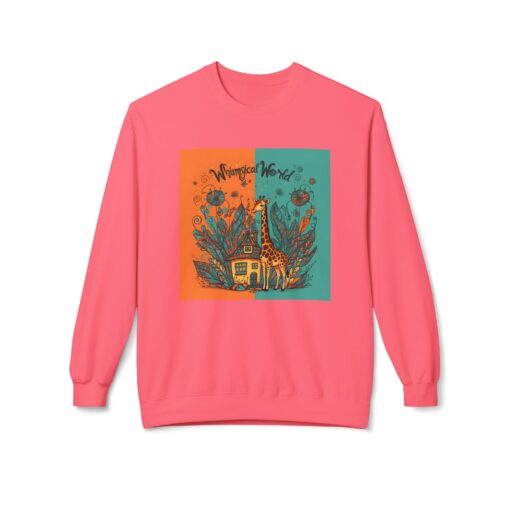 Whimsical World Unisex Midweight Softstyle Fleece Crewneck Sweatshirt - Image 17