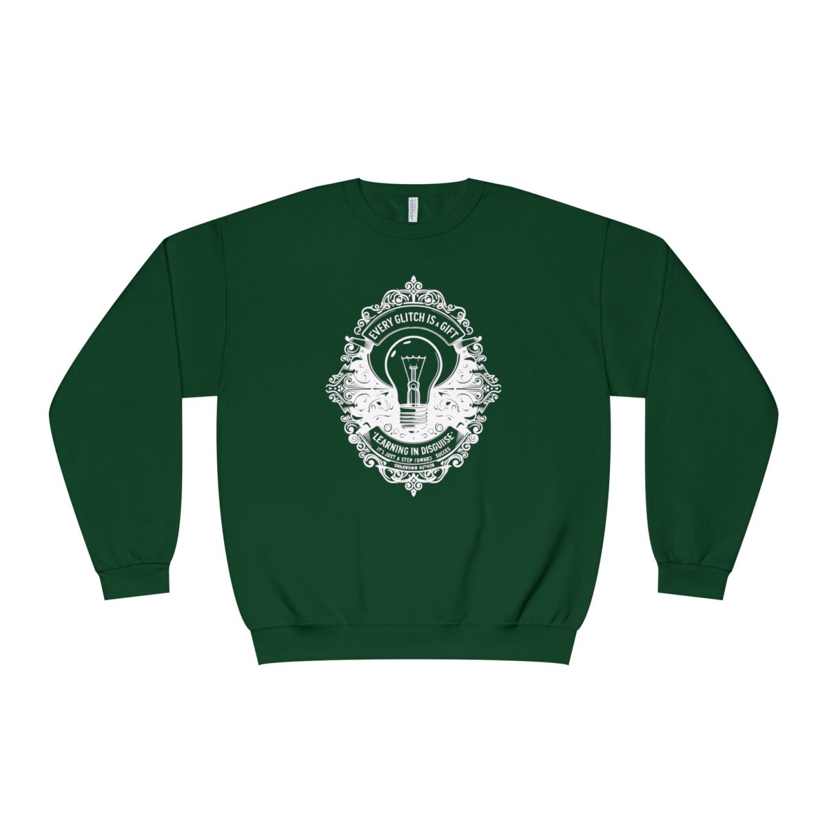EVERY GLITCH IS A GIFT Unisex NuBlend® Crewneck Sweatshirt - Image 9