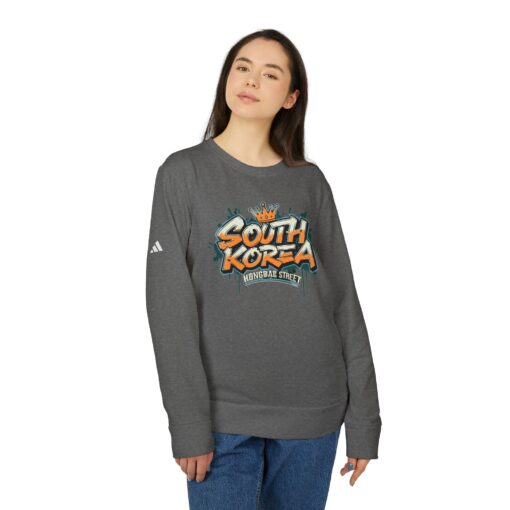 adidas Hongdae Unisex Fleece Crewneck Sweatshirt - Image 7