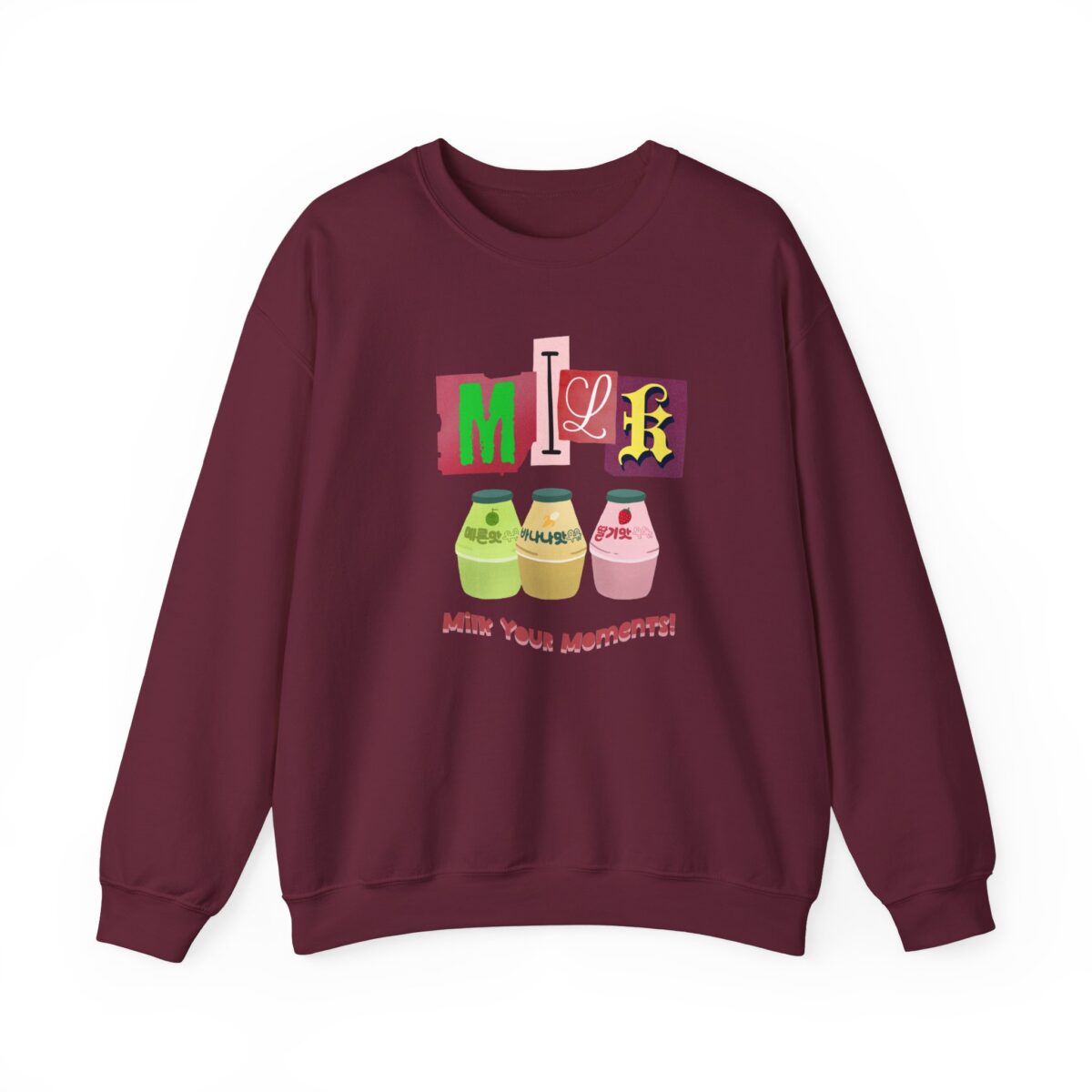 Milk your moment! Unisex Heavy Blend™ Crewneck Sweatshirt - Image 17