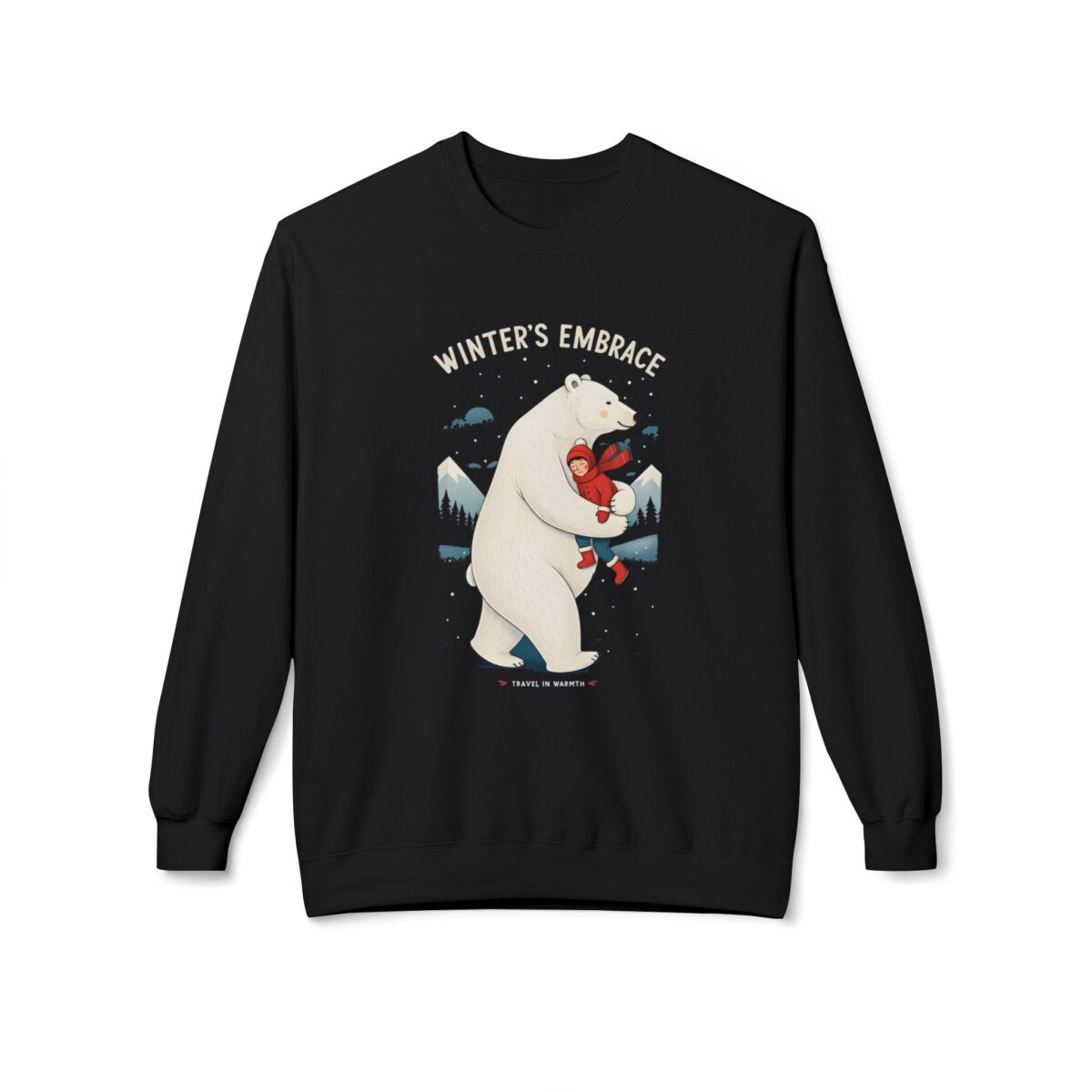 Winter's embrace Unisex Midweight Softstyle Fleece Crewneck Sweatshirt - Image 5