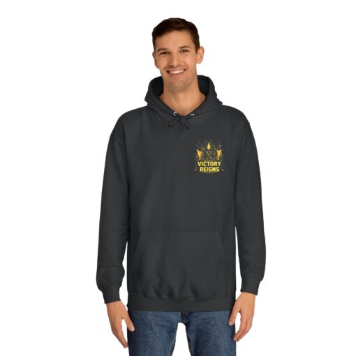 Victory reigns Unisex College Hoodie - Image 7