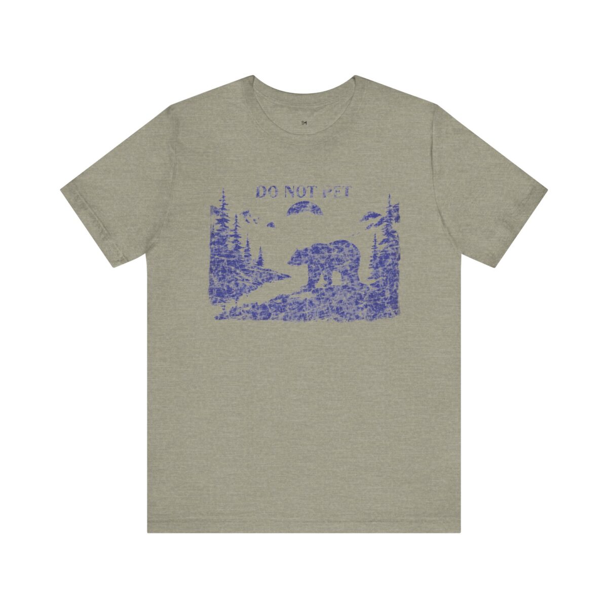 Adventure Awaits Bear Tee - Do Not Pet Graphic Unisex Jersey Short Sleeve T-Shirt - Image 13