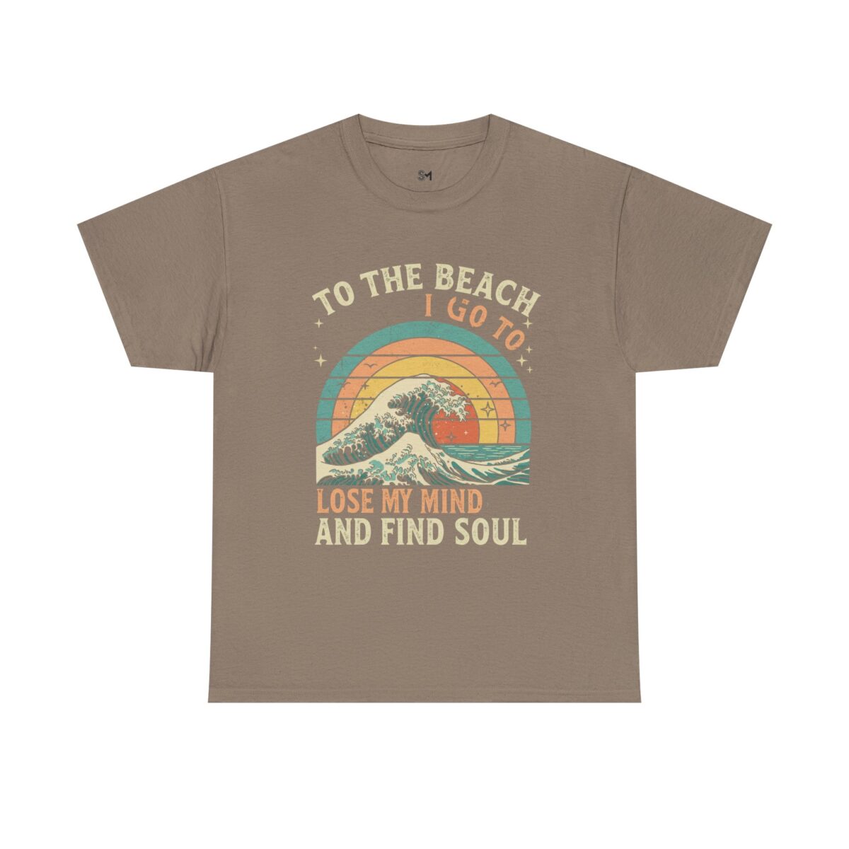 To the beach Unisex Heavy Cotton Tee - Image 5