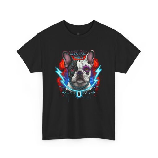 Electric Vibes Unisex Heavy Cotton Tee - Image 3