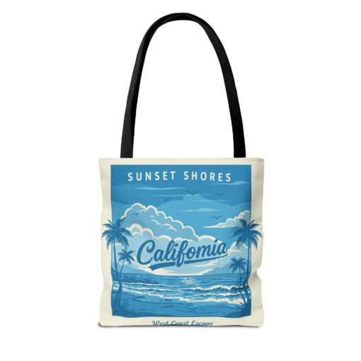 Sunset shores Tote Bag (AOP) - Image 2