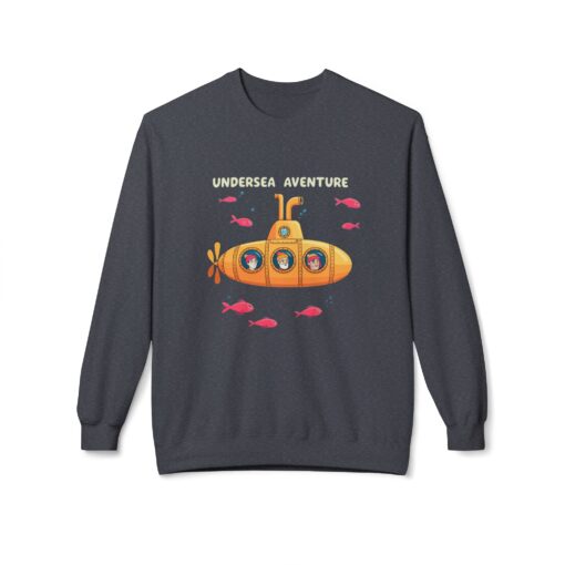 Undersea Adventure Unisex Midweight Softstyle Fleece Crewneck Sweatshirt - Image 9